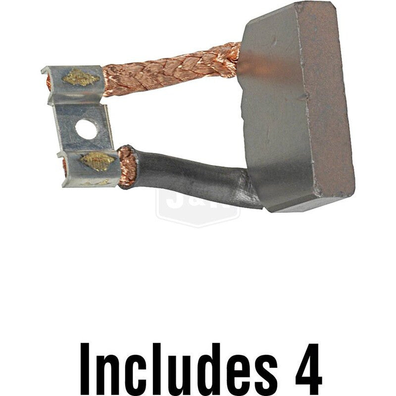 12V Starter Brush for Denso 028530-5110, 141-52021-4, 1.575" Width