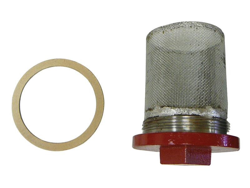 Oil Plug & Screen with Gasket for Ford/New Holland 9N6730, 9N6730WG