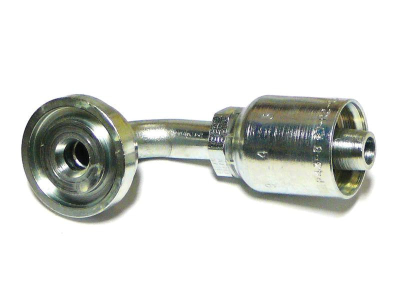 Pioneer 1/2" x 90° Swept Flange - Dimensions A77 B42 E42 H - Parker Compatible