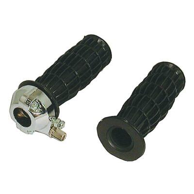 Twist Grip Set 7/8" Deluxe Throttle Assembly with Dummy Grip - Pack Sale
