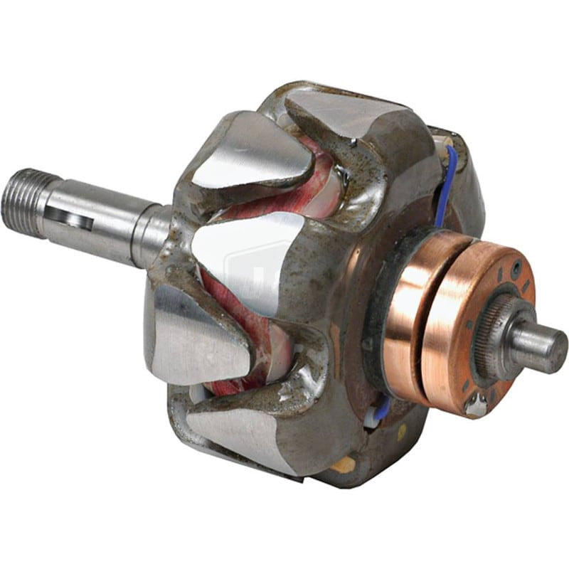 New 12V Rotor Assembly 65A, 3.484" OD, 145mm Length, 5/8-18 Shaft