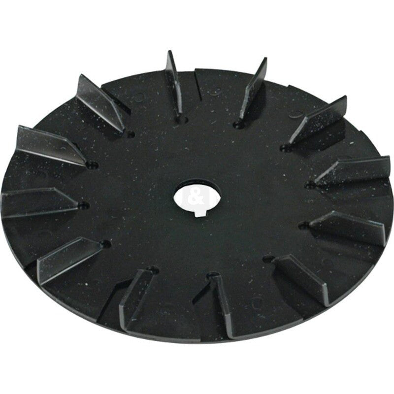 Metal Fan 139.7mm OD 5.5" ID 0.669" Keyway 0.161" Thickness 13.4mm