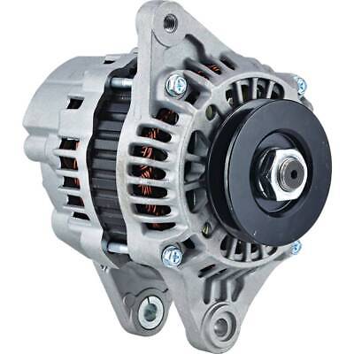 12V 50A Alternator for Mits, New, Clockwise Rotation, Solid Pulley