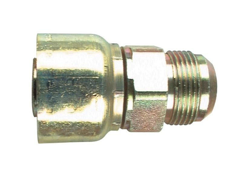 Pioneer JIC 37° Hose Fitting 5/8'' x 7/8'' x 14'' Male Straight Connector
