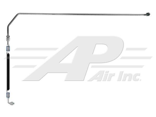 18-03814-062 Peterbilt Condenser To Receiver Drier A/C Hose - 1 Year Warranty