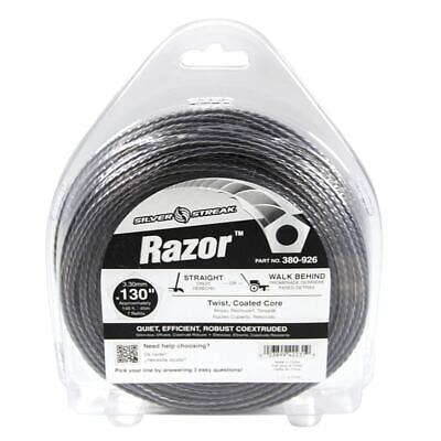 0.130" Trimmer Line 1 lb. Donut - 148' Length, Gray, Quiet & Efficient