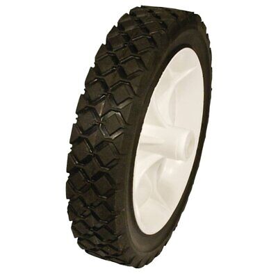 7" x 1.5" Plastic Wheel with Diamond Tread, 3/8" Bore, 1 5/8" Hub Offset