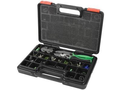 220 pcs Weather Pack Connector Kit - 1/2/3/4 Pole Crimper for Automotive & More