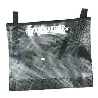 Mesh Debris Storage Bag for Walk Behind Mowers - 16" x 14" - Black