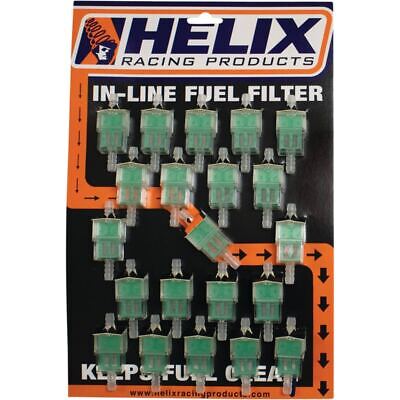 Fuel Filter 1/4" ID Rectangular Stainless Steel Screen Ethanol Safe