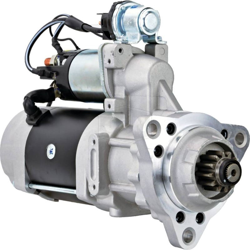 New 12V PowerEdge HD Truck Starter 39PE, 7.3kW, 9.8HP, 12 Teeth, PLGR