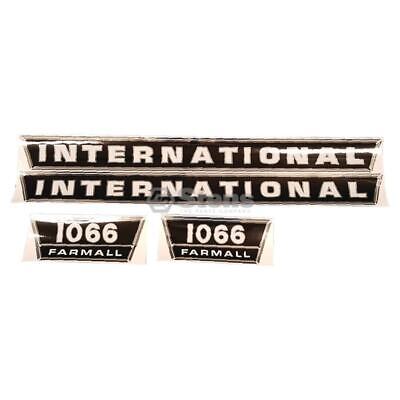 Hood Decal Set for International Harvester 1066 - Fits CaseIH Models