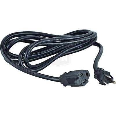 10ft Power Extension Cord - Heavy Duty, Durable, Indoor/Outdoor Use