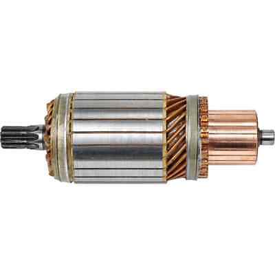 New 28MT 24V CW Armature for Various Models, 8 Splines, Clockwise Rotation