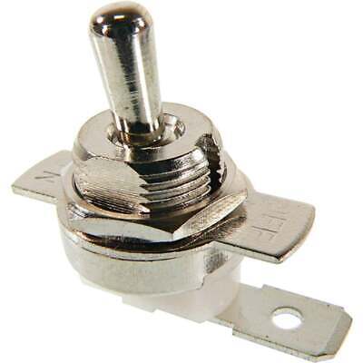 Toggle Switch 240-22201, 15/32" Threaded Stem, 2 Positions, Self Grounding