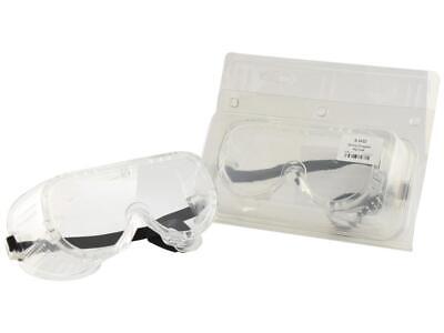 Safety Goggles - Snap Pack 1 pc, Fits Over Glasses, Compatible with Masks