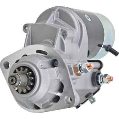 New 12V Starter for Cummins 6B Engine, 13 Teeth, Offset Gear Reduction