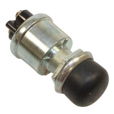 Ignition Switch 5/8" Stem Push Button 2 Positions 2 Terminals OEM Part