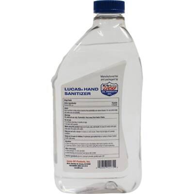 64 oz Hand Sanitizer - 80% Alcohol Antiseptic, Moisturizing Formula, Fast-Acting