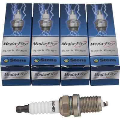 Mega-Fire Spark Plug SE-BKR5E Pack of 4 for Generac, Kohler, Kubota Engines