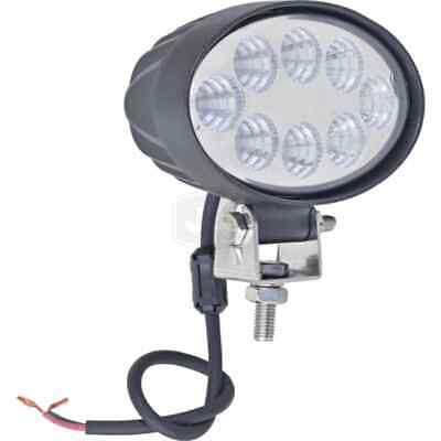 LED Flood Work Light 2000 Lumens 12/24V Polycarbonate Lens 5.5" Oval