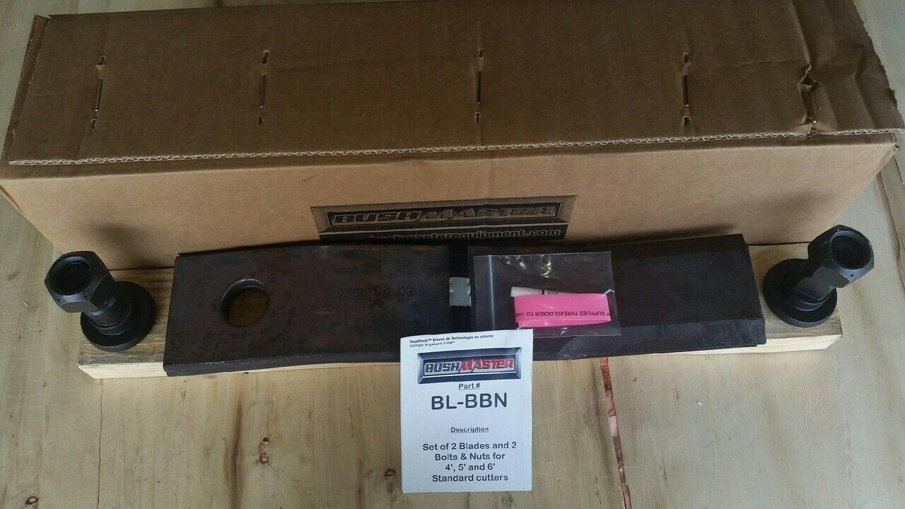 Bushmaster Rotary Cutter Attachments Blade Kit - BL-BBN Blades 4' 5' 6' Cutter