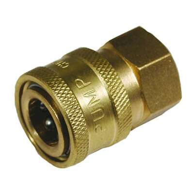1/4" F-NPT Brass Coupler - Max 5000 PSI - Quick Connect Fitting