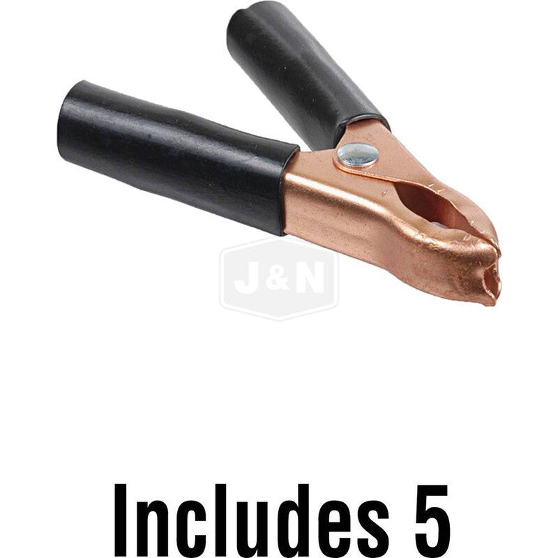 50A Battery Test Clip - Black Insulated Handle - 620-01040 Compatible