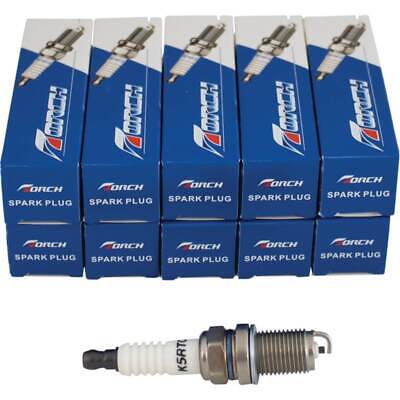 10 Pack Spark Plugs for Briggs, Champion, John Deere, Kohler, NGK, Stens