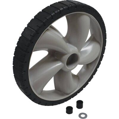12" Plastic Wheel 1.75" Wide with Spacers & Washer, Universal Fit