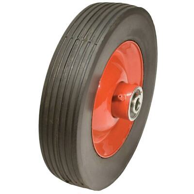 8" x 1.75" Steel Wheel with Ball Bearing & Grease Zerk for Lawn Equipment