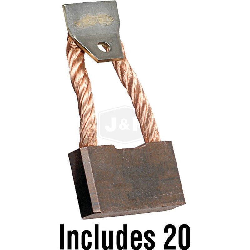 12V Delco Starter Brush - Arrowhead 141-12020-20, R122, 1.496" Width