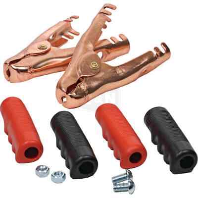 900A Booster Cable Clamp Set - Parrot Clamps, 2 Clamps & Hardware Included