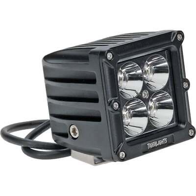 LED Square Spot Beam Light 900 Lumens 12-24V 16W with Mounting Bracket