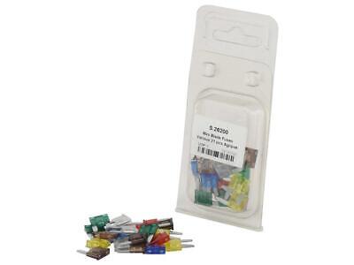21 Assorted Mini Blade Fuses 5A 7.5A 10A 15A 20A 25A 30A Snap Pack
