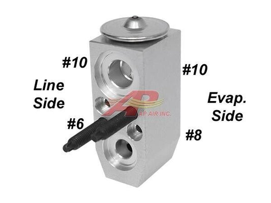 22681894, 89023423 New A/C Expansion Valve Fits Saturn & Chevy - 1 Year Warranty