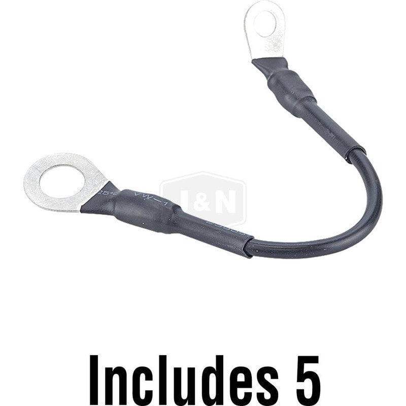 135mm Electrical Lead for Solenoid, 1 Wire, 6.4mm & 10.5mm Terminals