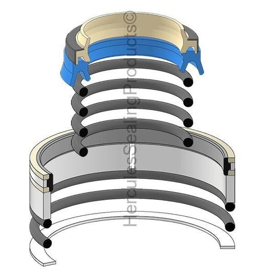 Blade Tilt Cylinder Kit for Komatsu PC28UU-2 Excavator 40x80mm