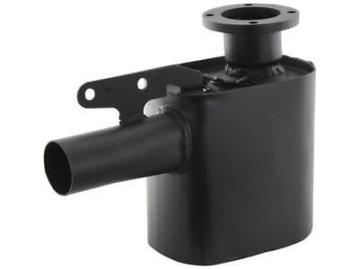 Muffler for Case IH Ford New Holland Tractors 3.5" Inlet 55mm Outlet Black