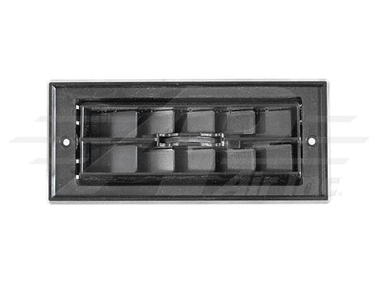 72R2105 Red Dot Oval Connection Louver, 1-15/16" X 4-3/4" Opening