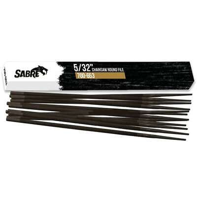 Chainsaw File 5/32" Round File for 3/8" LP Chainsaw - Pack of 12