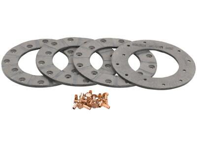 Brake Lining Kit Disc 142mm OD, 85mm ID, 4.7mm Thick for Case IH & Volvo