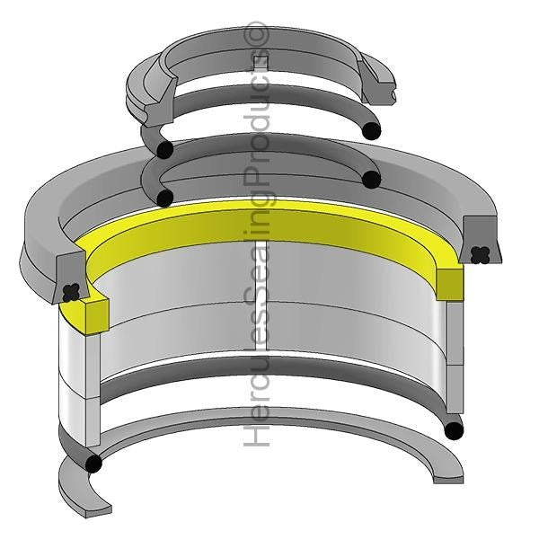 Seal Kit for McNeilus 4029 4329 Front Loaders 1.5x2 Rod Bore – Pelham ...