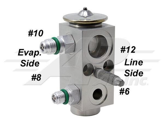 1000463486 A/C Expansion Valve With Switch Ports Fits Peterbilt 1 Year Warranty