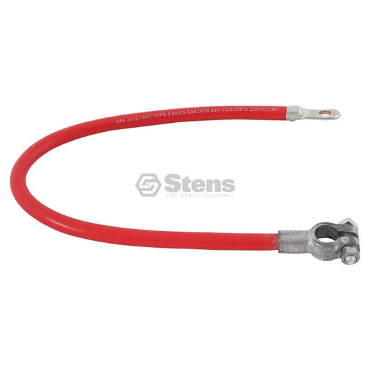 Battery Cable 21" Positive for Massey Ferguson 180166M92, Fits 85, 88, TE20