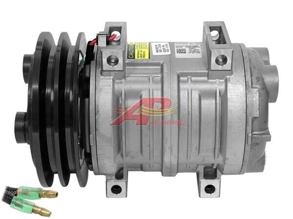 94050540, 2521565 New OEM Seltec A/C Compressor Fits Komatsu - 1 Year Warranty