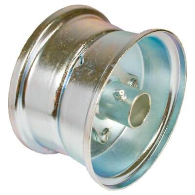 6" Wheel Rim and Hub, 1 3/8" Bore, 45ï¿½ Grease Zerk, 3 3/4" Width