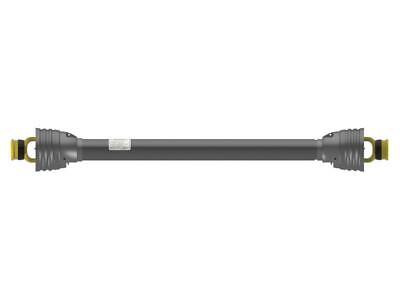 Metric Tri-Lobe PTO BYPY Series 6, 57" Length, 64HP @ 540RPM, All Purpose