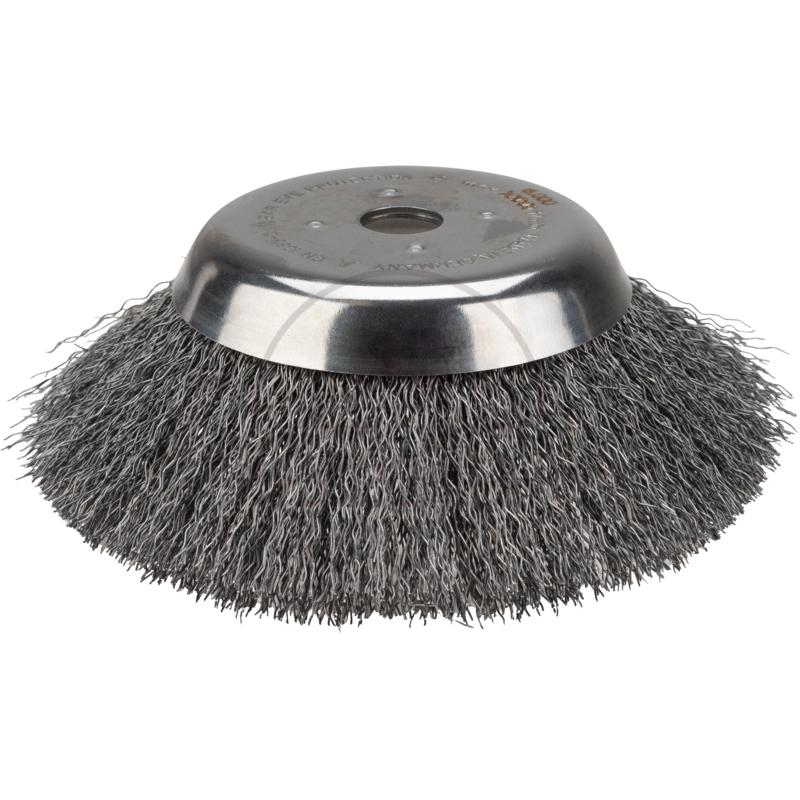 Steel Wire Conical Brush 210mm x 25.4mm for Brushcutters