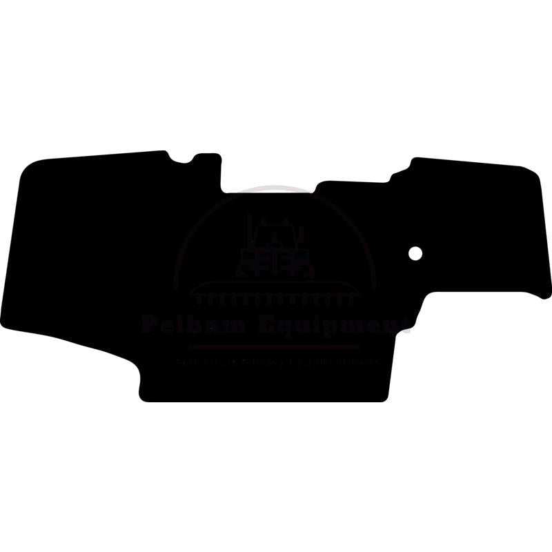 Black Velour Floor Mat for Kubota M6-122/132/142 - Cab Accessory